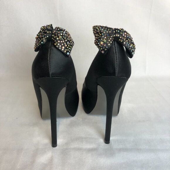 Steve Madden Black Shimma Stiletto shoes 7M.                          SC - Picture 6 of 10